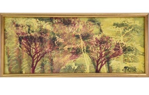 Mil Lubroth, Mil Lubroth Mixed Media Oil Painting Contemporary Female Abstract Expressionist