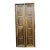 Antique Indian Temple Doors Hand Carved Om Double Doors – Ornate Rustic Wood Entryway 82 For Sale