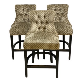 Ballard Designs Gentry Counter Stools - Set of 3 For Sale
