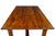 Vintage Oak Refectory Table, 1990 For Sale - Image 3 of 8