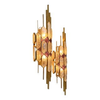 Wall Lamps by Albano Poli for Poliarte, 1963, Set of 2 For Sale