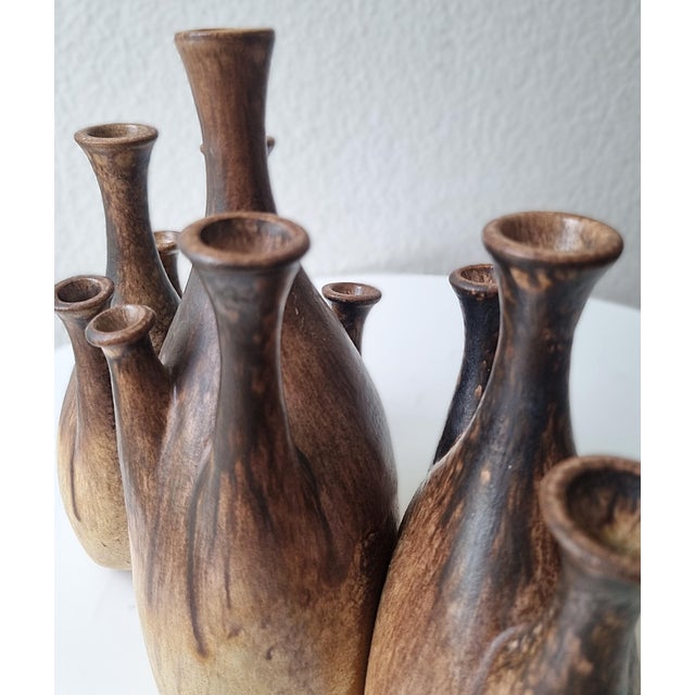 Handmade Studio Ceramic Vase, 1980s For Sale - Image 4 of 12