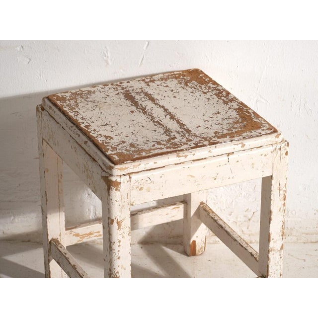 Bedside Tables in Pine Wood, Central Europe, 1940, Set of 2 For Sale - Image 9 of 12