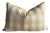 French Linen Lumbar Case– Vichy Paille For Sale