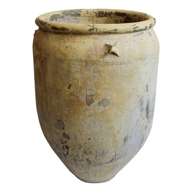 Highland Vintage Earth Ware Pot Planter For Sale