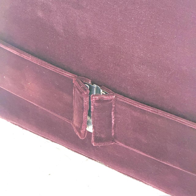 Quartet 932 Chair by Mario Bellini for Cassina in Mohair For Sale In Chicago - Image 6 of 7