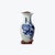 Vintage Blue and White Porcelain Vase Lamp For Sale - Image 4 of 5