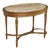 Louis XVI Oval Gilded Table For Sale