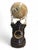 Exceptional and rare 19th-century rotating terrestrial globe clock, combining scientific instrument and horology in a...