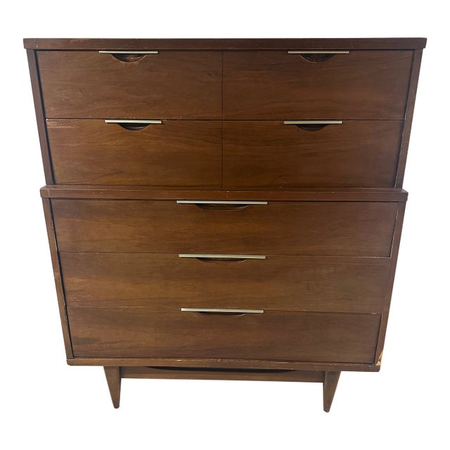 1950s Kent Coffey La Tableau Tall Boy Dresser For Sale
