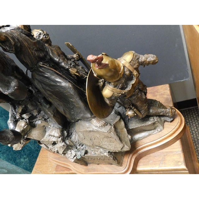 "St.Francis" Bronze Sculpture by Lorenzo Ghiglieri Dimensions: 27" front to back x 27" tall x 16" wide Edition: 43/44...