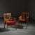 Wooden Armchairs from Henry Jacques Le Même, 1940s, Set of 2 For Sale - Image 16 of 16