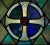 Wood Stained Glass Window - Antique Gothic Revival Style For Sale - Image 7 of 13