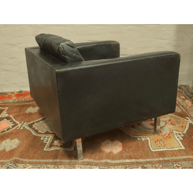 Animal Skin Mid-Century Leather Club Chair from Cor, 1950s For Sale - Image 7 of 10