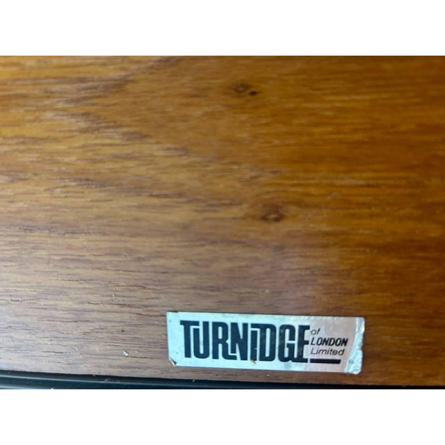 1960s Mid Century Modern Teak Display Cabinet/Bookcase by Turnidge For Sale - Image 10 of 16