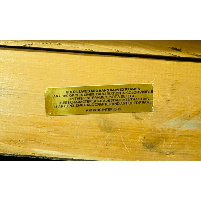 1970s Giacomo Linari, Paris Cityscape Painting, Mid Century, Framed For Sale - Image 4 of 8