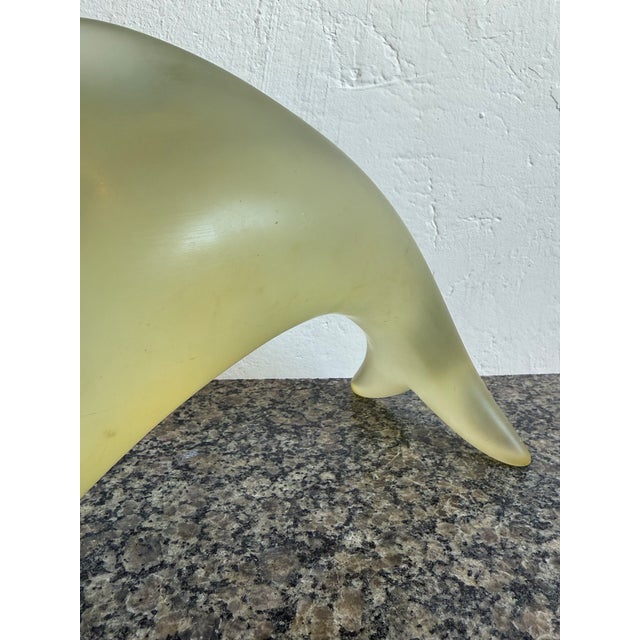 Mid-Century Brazilian Modern Acrylic Jumping Fish Sculpture, 1960s For Sale - Image 10 of 12