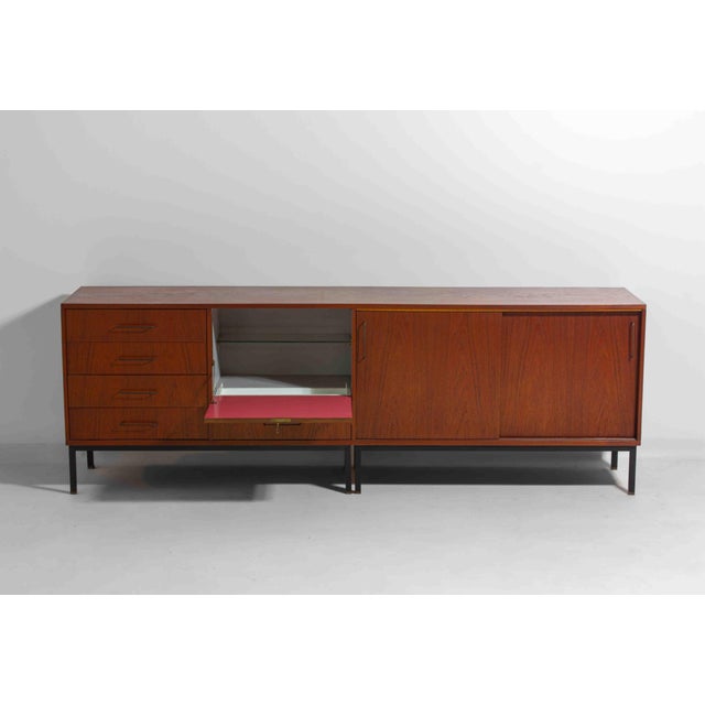Sideboard in Teak by C. Wulput, 1960s For Sale - Image 11 of 12