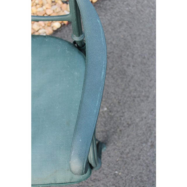 Woodard Aluminum Patio Chairs From the Heritage Collection—A Pair For Sale - Image 12 of 18