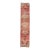 1970s Vintage Handmade Wool Cotton Pink Area Rug For Sale