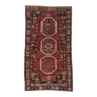 Mid 20th Century Vintage Caucasian Rug For Sale