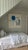 Textile Set of 2 Ballard Designs Emma Scalloped Bed Skirts in White/Cornflower Trim For Sale - Image 7 of 8