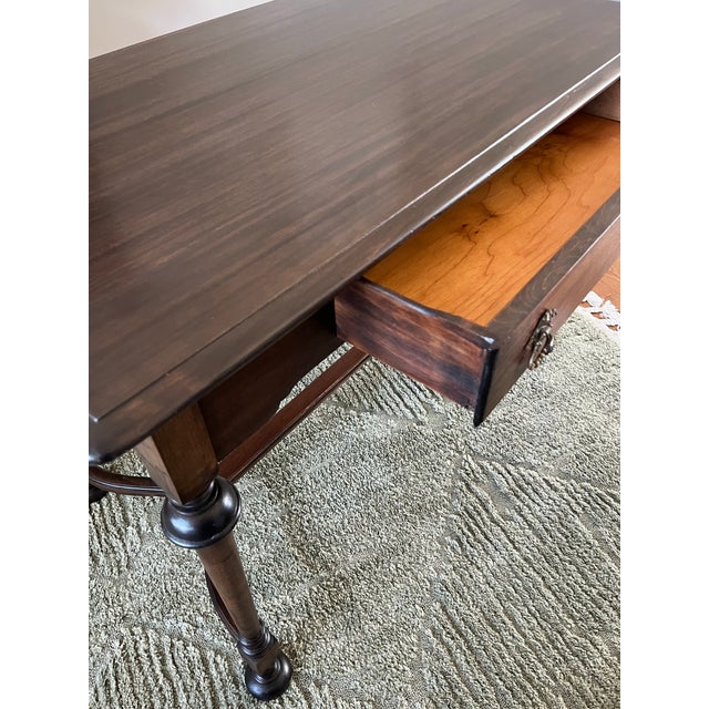 Wood 18th Century Black Walnut Writing Desk. For Sale - Image 7 of 12