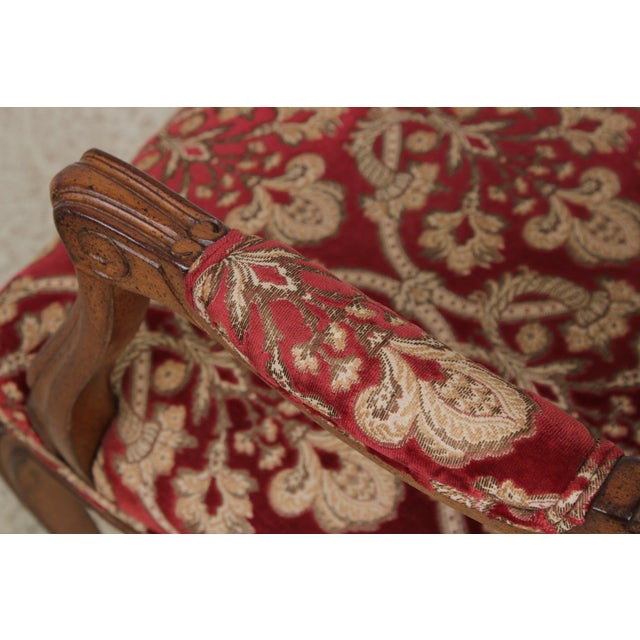 Set of 8 Auffray & Co French Style Cane Back Dining Chairs For Sale - Image 9 of 18