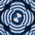Art Deco Sample - Schumacher x Johnson Hartig Le Moderne Cut Velvet Fabric in Cobalt For Sale - Image 3 of 4