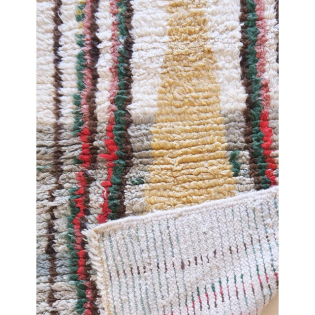 2020s Handwoven Wool Runner - 12.9 X 2.8 Ft For Sale - Image 5 of 8