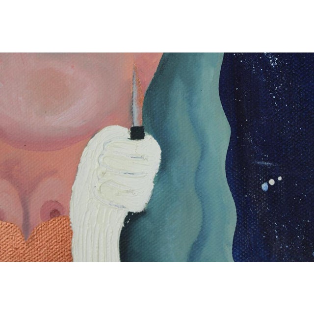 Inés Silvalde, Navajita, Mixed Media on Canvas, 2018 For Sale - Image 6 of 8