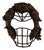 Salvaged Early 20th Century Baseball Catcher's Mask With Metal Cage Guard & Leather Details For Sale