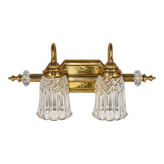 Miranda Feiss Parisian Art Deco Pasquale Miranda Two Light Wall Sconce For Sale