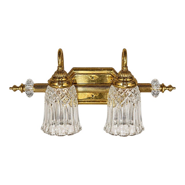 Miranda Feiss Parisian Art Deco Pasquale Miranda Two Light Wall Sconce For Sale