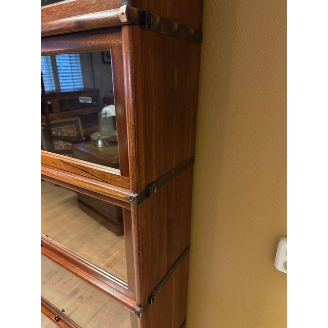 Antique Bookcase from Globe Wernicke, 1890s, Set of 21 For Sale - Image 6 of 14