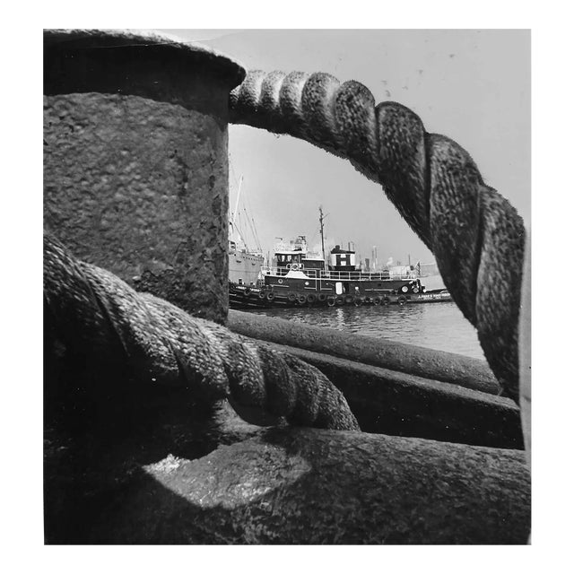 1982 Houston Docks Photograph For Sale