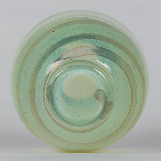 Mdina Art Glass Vase For Sale - Image 14 of 15