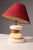 This rare 1980s François Chatain Pebble table lamp is a striking example of French artistic lighting design. Its...