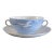 Vintage Mid-Century Modern Bing and Grondahl B&g Seagull Flat Cream Soup Bowl For Sale