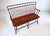 1990s Vintage American Birdcage Windsor Bench, 1990's After Nichols & Stone For Sale - Image 5 of 14