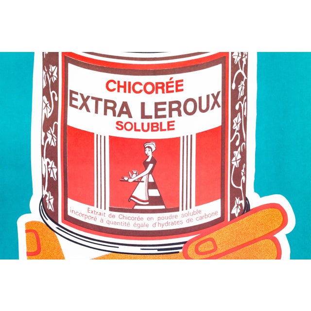 Date: 1950s Size: 46 x 62.5 inches About The Poster: Produced for a French manufacturer of chicory beverages called...