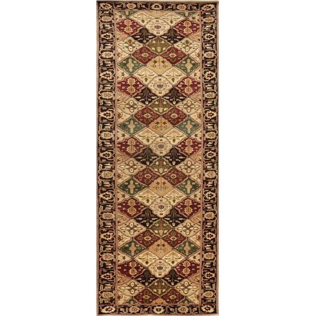 Handwoven Vegetable-Dyed Persian Bakhtiari Runner Rug 3'0" X 13'5" For Sale - Image 11 of 11