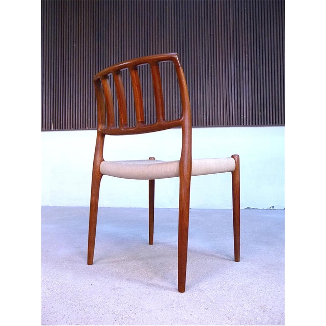 Teak Dining Chairs from J.L. Møller, Set of 6 For Sale - Image 13 of 15