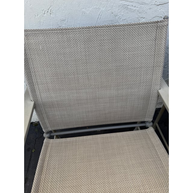 Giati Designs Aprio Collection Outdoor Arm Chairs, Pair For Sale - Image 9 of 12