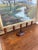 Mid-Century Modern Danish Style 5-Arm Candelabra With Sculptural Wood Base. For Sale - Image 4 of 9