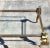 LaBarge Brass Dining Table Desk 1970s For Sale - Image 15 of 16