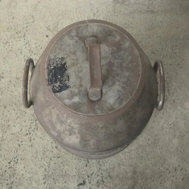 Milk Canister from Milchversorgung Pforzheim, 1950s, in Very Good conditions. Designed 1950 to 1959