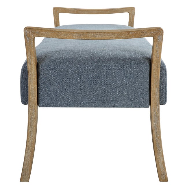 2020s Daylight Sky Blue Bench For Sale - Image 5 of 6