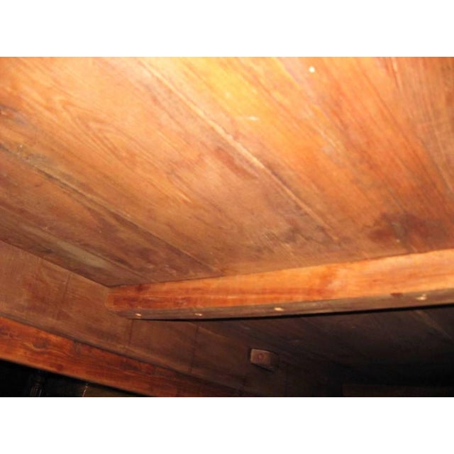 Antique Rectangular Table in Elm, Italy, Early 19th Century For Sale - Image 3 of 13