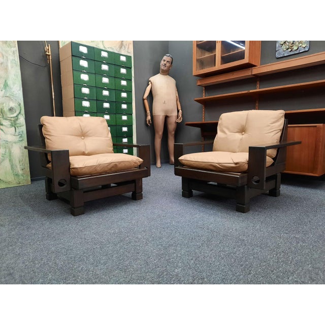 Modell St. Moritz Lounge Chairs from Klaus Rausch Furniture Co, 1960s, Set of 2 For Sale - Image 17 of 17